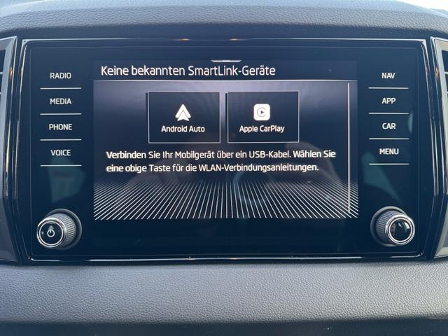 Skoda Karoq 1.5 TSI DSG Selec 2Zoklim SHZ LED 2xPDC Kam ACC AHK Sunset 5JG 