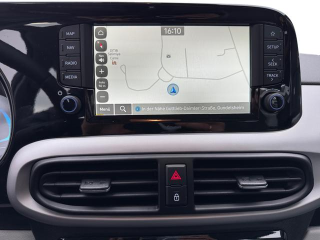 Hyundai i10 1,2 1ZKlim NAV 8Z SHZ Spha BT Kam PDC Alu 