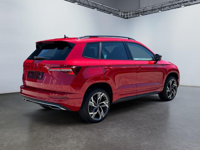 Skoda Karoq 1,5 TSI DSG Sportline 2ZKli ACC Cant 4xSHZ PDC Kam 5JG 