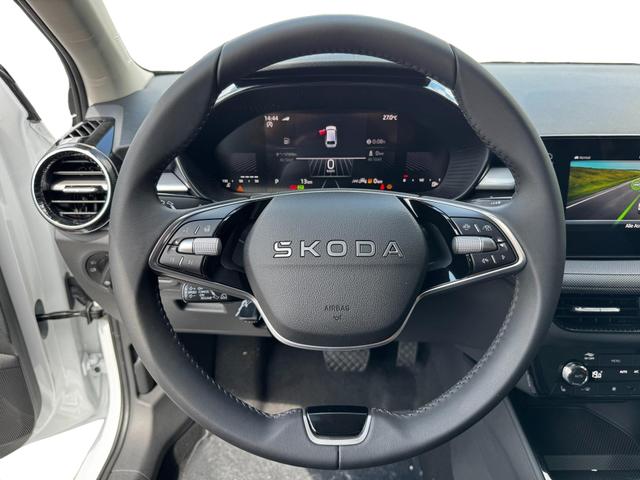Neue Skoda Fabia weiss dsg