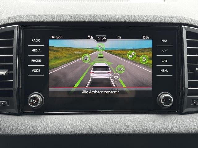 Neue Skoda Karoq Sportline top Austastung 