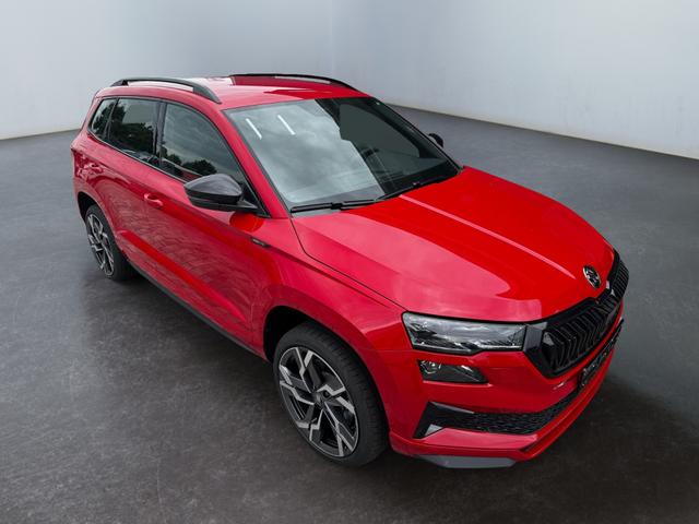 Neue Skoda Karoq Sportline top Austastung 