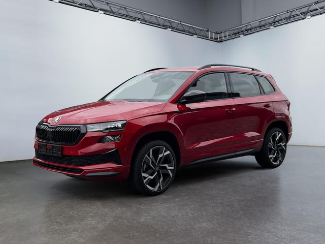 Neue Skoda Karoq Sportline top Austastung 