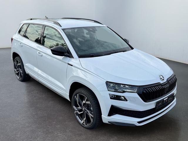 Skoda Karoq 2,0 TDI DSG Sportline 2ZKli AHK ACC SHT PDC Kam 19Zo 5JG 