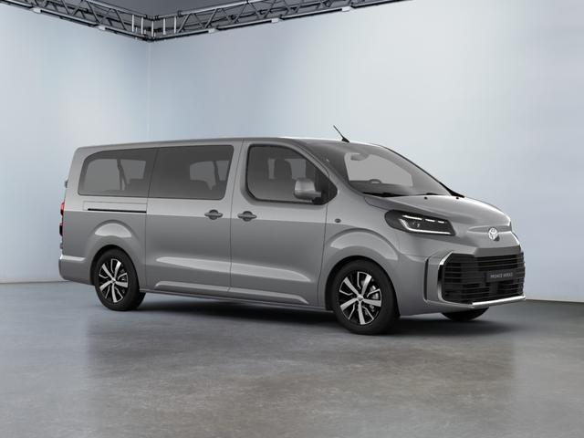 Toyota Proace Verso 2,0 D-4 L2 8-Sitzer ACC 2ZoKlima Standheizung Navigation 17 Zoll Alufelgen Parksensoren R&uuml;ckfahrkamera LED Scheinwerfer 