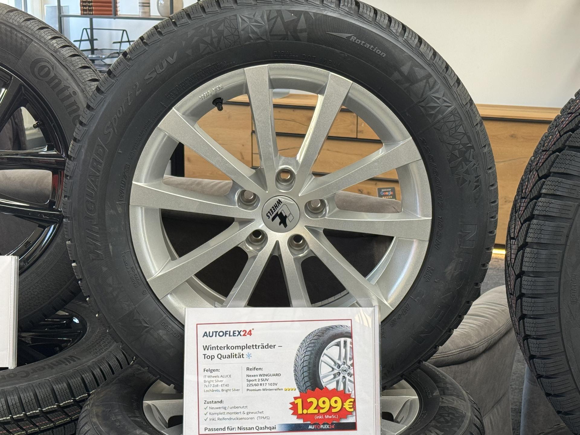Nissan Qashqai Kompletträder kaufen