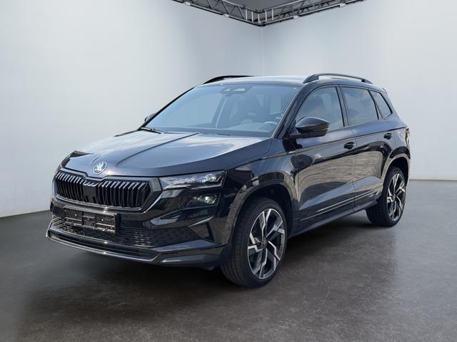 Skoda Karoq - Sportline 1,5 TSI DSG 2ZKlimaautomatik Canton Anh&auml;ngerkupplung Totewinkel Assistent 2 x Einparkhilfe Kamera 19 Zoll Felgen adaptiver Tempomat 5J Garantie