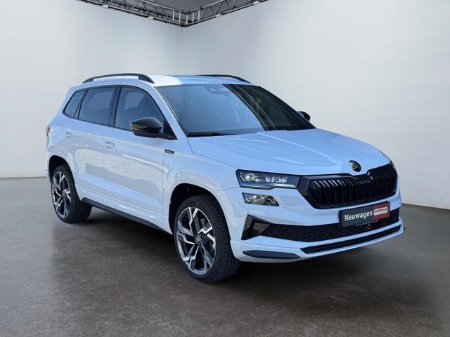 Skoda Karoq - Sportline 2,0 TDI DSG 2ZKlimaautomatik Canton Anh&auml;ngerkupplung Totewinkel Assistent 2 x Einparkhilfe Kamera 19 Zoll Felgen adaptiver Tempomat 5J Garantie