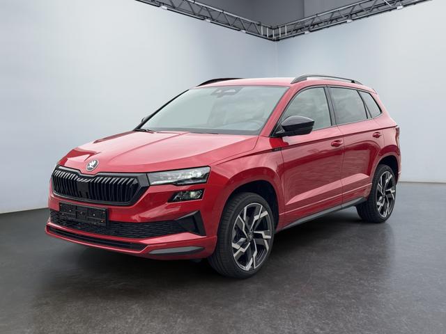 Skoda Karoq - Sportline 1,5 TSI DSG 2ZKlimaautomatik Canton Anh&auml;ngerkupplung Totewinkel Assistent 2 x Einparkhilfe Kamera 19 Zoll Felgen adaptiver Tempomat 5J Garantie