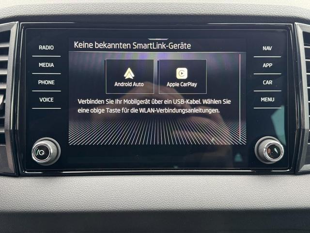 Skoda Karoq Sportline 1,5 TSI DSG 2ZKlimaautomatik Canton Anh&auml;ngerkupplung Totewinkel Assistent 2 x Einparkhilfe Kamera 19 Zoll Felgen adaptiver Tempomat 5J Garantie 