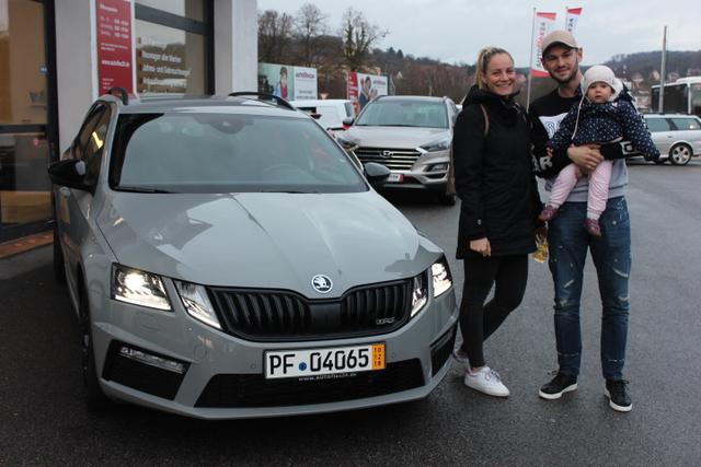 Auslieferung Skoda Octavia RS in Gundelsheim