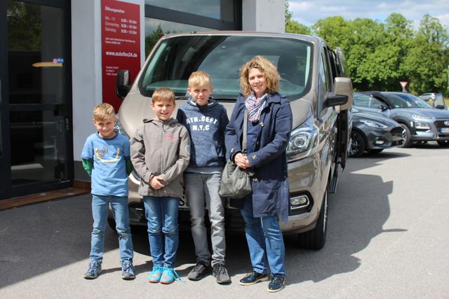 Auslieferung in Gundelsheim - Ford Tourneo Custom