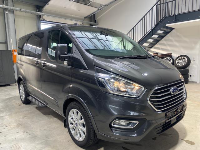 Ford Tourneo Custom - L1 Titanium X 150 mHEV 8 Sitz Klima Vor+Hint PDC Temp SHZ LMF Kamera NAVI Leder AHK 230V