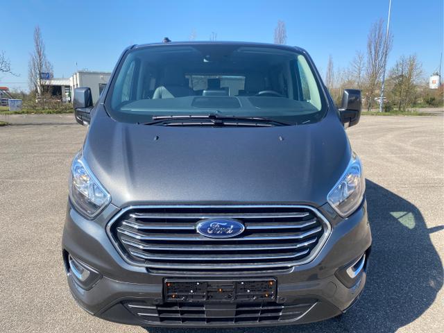 Ford Tourneo Custom - L1 Titanium X 150 mHEV 8 Sitz Klima Vor+Hint PDC Temp SHZ LMF Kamera NAVI Leder AHK 230V