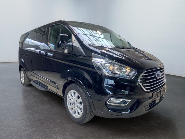 Lagerfahrzeug Ford Tourneo Custom - L2 Titanium X 150 mHEV 8 Sitz Klima Vor Hint PDC Temp SHZ LMF Kamera NAVI Leder AHK 230V