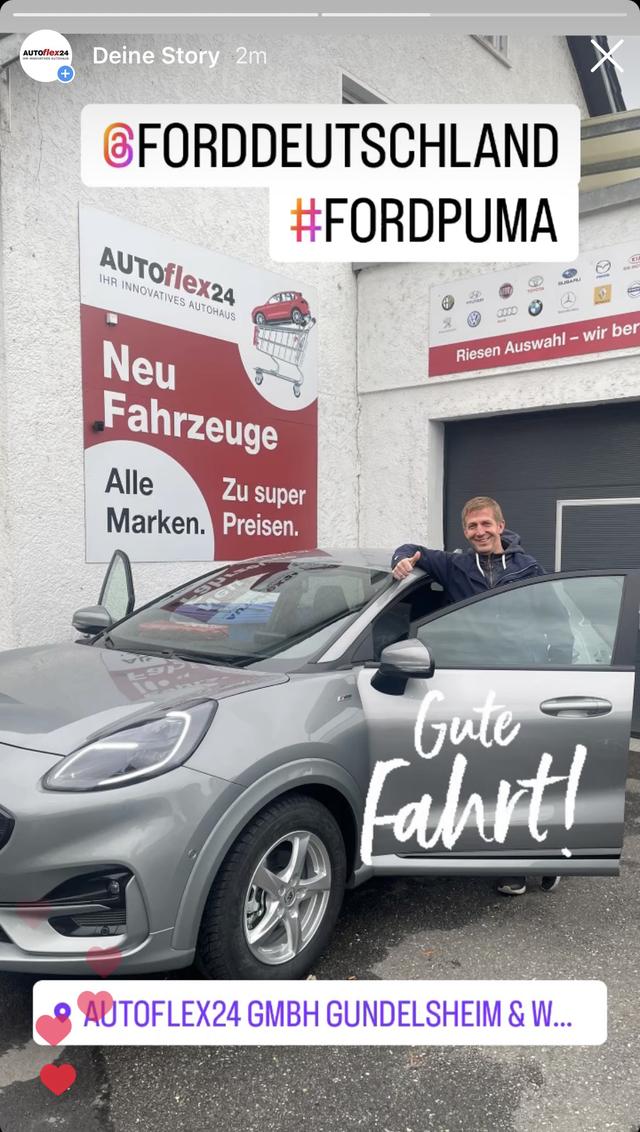 Auslieferung in Gundelsheim #Ford #puma