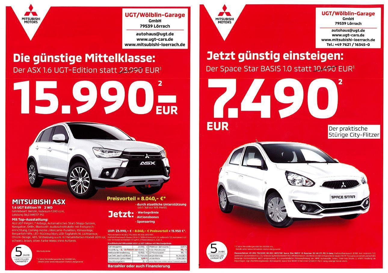 Aktionen Und Werbung Ugt Cars