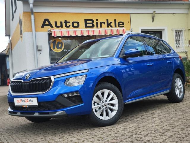 Lagerfahrzeug Skoda Kamiq - Top Selection 115 PS DSG Automatik doppelter Ladeboden Sitzheizung Lenkradheizung LED Scheinwerfer Einparkhilfe vorne hinten Rückfahrkamera 2-Zonen Klimaautomatik erweiterte Garantie 5 Jahre bis 100.000Km