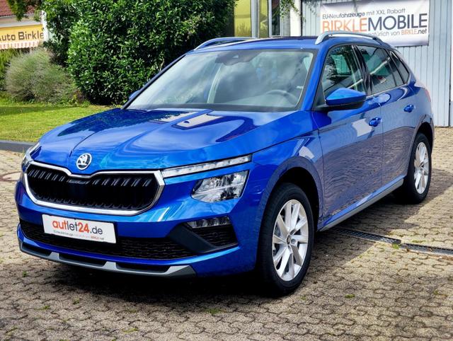 Lagerfahrzeug Skoda Kamiq - Sondermodell 130 Jahre PREMIUM" 1.5 TSI 150PS DSG/AUTOMATIK, AHK schwenkbar 17" Alu, Elektr. Heckklappe, Kessy, Alarm, SunSet, Toter-Winkel, Virtual Cockpit 10", Parksensoren vorn/hinten, Rückfahrkamera, Sitzheizung, Tempomat, Climatronic, Radio 8"   Wir