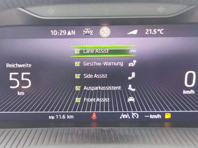 Skoda Kamiq Sondermodell 130 Jahre PREMIUM" 1.5 TSI 150PS DSG/AUTOMATIK, AHK schwenkbar 17" Alu, Elektr. Heckklappe, Kessy, Alarm, SunSet, Toter-Winkel, Virtual Cockpit 10", Parksensoren vorn/hinten, Rückfahrkamera, Sitzheizung, Tempomat, Climatronic, Radio 8" + Wir 