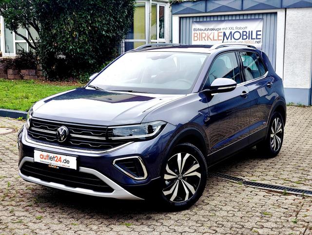 Lagerfahrzeug Volkswagen T-Cross - Style 1.5 TSI 150PS DSG/Automatik, AHK abnehmbar Rückfahrkamera Garantie 5 Jahre bis 100.000Km Sitzheizung 17" Alu, MATRIX-LED-Scheinwerfer (IQ Light), Adaptiver Tempomat ACC, Parksensoren vo/hi, Radio "Ready2Discover", Wireless App-Connect, Klima, M-Lederlenk