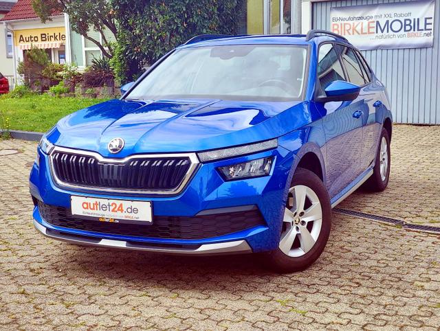 Gebrauchtfahrzeug Skoda Kamiq - 150PS DSG-Automatik Anhängerkupplung abnehmbar Tempomat Sitzheizung Klimaautomatik-2-Zonen Einparkhilfe hinten Bluetooth Freisprechanlage Android Auto & Apple CarPlay Multifunktions-Lederlenkrad