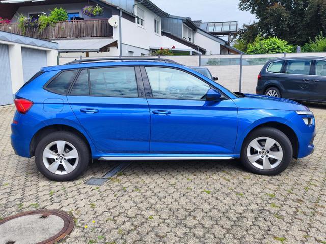Skoda Kamiq 150PS DSG-Automatik Anhängerkupplung abnehmbar Tempomat Sitzheizung Klimaautomatik-2-Zonen Einparkhilfe hinten Bluetooth Freisprechanlage Android Auto & Apple CarPlay Multifunktions-Lederlenkrad 