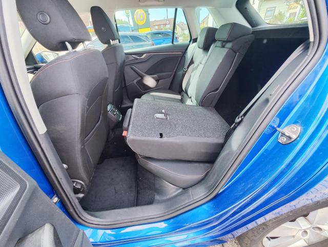Skoda Kamiq 150PS DSG-Automatik Anhängerkupplung abnehmbar Tempomat Sitzheizung Klimaautomatik-2-Zonen Einparkhilfe hinten Bluetooth Freisprechanlage Android Auto & Apple CarPlay Multifunktions-Lederlenkrad 