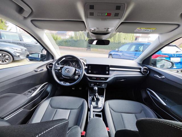 Skoda Fabia Style 95PS Schalter mit Tempomat Einparkhilfe vorne + hinten Rückfahrkamera Sitzheizung Multifunktions-Lederlenkrad DAB Radio SmartLink Apple CarPlay Android Bluetooth Freisprecheinrichtung 