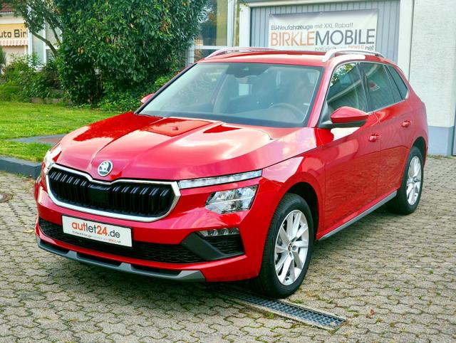 Gebrauchtfahrzeug Skoda Kamiq - Top Selection TopSelection 150PS DSG Automatik Sitz- und Lenkradheizung Tempomat Einparkhilfe vorne hinten Rückfahrkamera beheizte Frontscheibe Digitales Tacho 2-Zonen Klimaautomatik LED Scheinwerfer 17 Zoll Leichtmetallfelgen