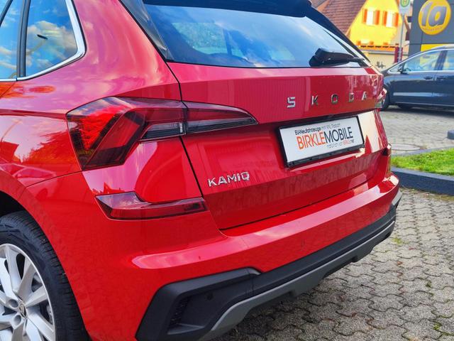 Skoda Kamiq Top Selection TopSelection 150PS DSG Automatik Sitz- und Lenkradheizung Tempomat Einparkhilfe vorne+hinten Rückfahrkamera beheizte Frontscheibe Digitales Tacho 2-Zonen Klimaautomatik LED Scheinwerfer 17 Zoll Leichtmetallfelgen 