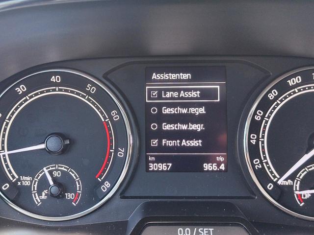 Skoda Fabia Ambition 1.0TSI 95PS mit Tempomat Einparkhilfe hinten Sitzheizung Klimaautomatik DAB Radio Bluetooth Smart Link LED-Scheinwerfer Multifunktions-Lederlenkrad 