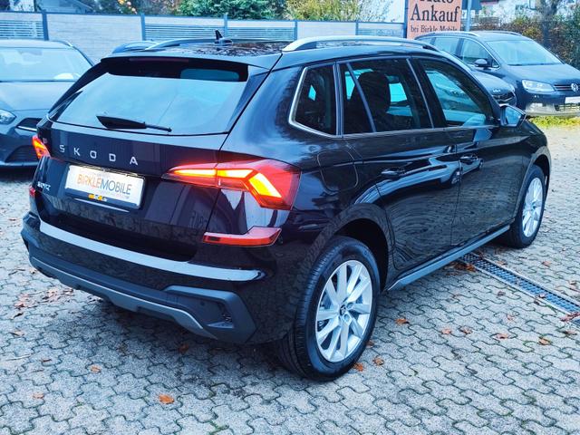 Skoda Kamiq Sondermodell 130 Jahre PREMIUM" 1.5 TSI 150PS DSG/AUTOMATIK, AHK schwenkbar 17" Alu, Elektr. Heckklappe, Kessy, Alarm, SunSet, Toter-Winkel, Virtual Cockpit 10", Parksensoren vorn/hinten, R&uuml;ckfahrkamera, Sitzheizung, Tempomat, Climatronic, Radio 8" + Wir 