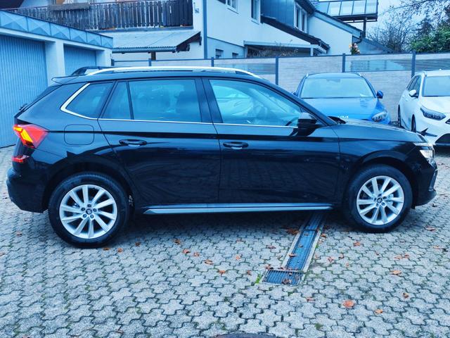 Skoda Kamiq Sondermodell 130 Jahre PREMIUM" 1.5 TSI 150PS DSG/AUTOMATIK, AHK schwenkbar 17" Alu, Elektr. Heckklappe, Kessy, Alarm, SunSet, Toter-Winkel, Virtual Cockpit 10", Parksensoren vorn/hinten, R&uuml;ckfahrkamera, Sitzheizung, Tempomat, Climatronic, Radio 8" + Wir 