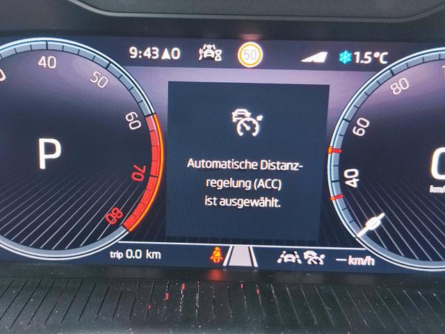 Skoda Fabia Top Selection L 115PS DSG Automatik ACC Abstandstempomat Sitz und Lenkradheizung Spurwechselassistent&nbsp; Adaptive Spurf&uuml;hrung Klimaautomatik Einparkhilfe vorne +hinten + R&uuml;ckfahrkamera Gro&szlig;es digitales Tacho 10" KESSY (KeylesGo) LED Scheinwerfer 