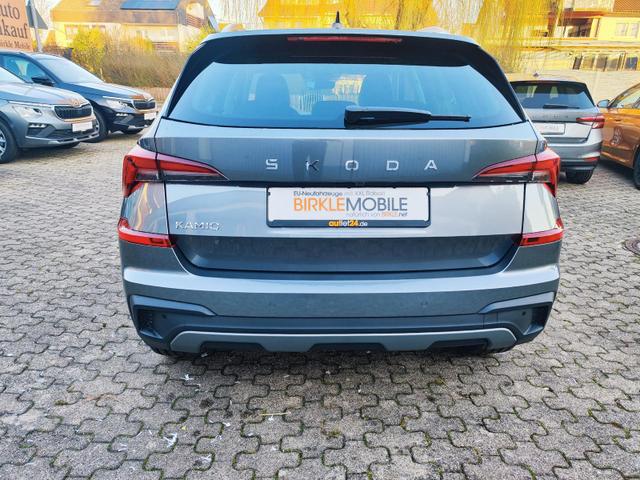 Skoda Kamiq Sondermodell 130 Jahre PREMIUM" 1.5 TSI 150PS AHK schwenkbar 17" Alu, Elektr. Heckklappe, Kessy, Alarm, SunSet, Toter-Winkel, Virtual Cockpit 10", Parksensoren vorn/hinten, R&uuml;ckfahrkamera, Sitzheizung, Tempomat, Climatronic, Radio 8" 