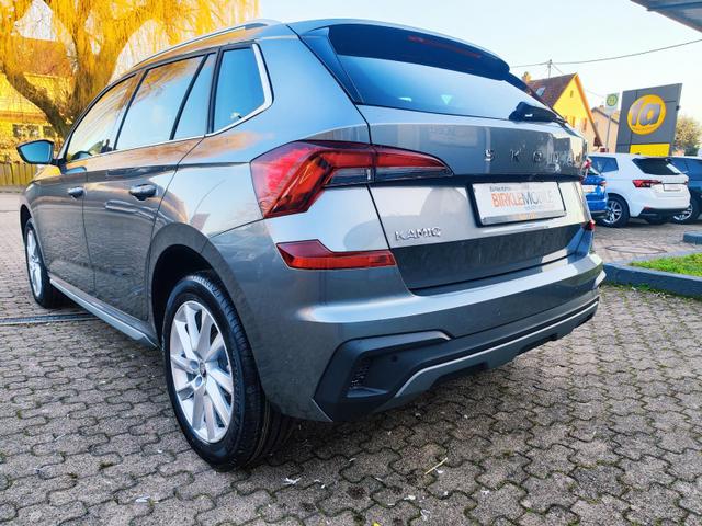 Skoda Kamiq Sondermodell 130 Jahre PREMIUM" 1.5 TSI 150PS AHK schwenkbar 17" Alu, Elektr. Heckklappe, Kessy, Alarm, SunSet, Toter-Winkel, Virtual Cockpit 10", Parksensoren vorn/hinten, R&uuml;ckfahrkamera, Sitzheizung, Tempomat, Climatronic, Radio 8" 