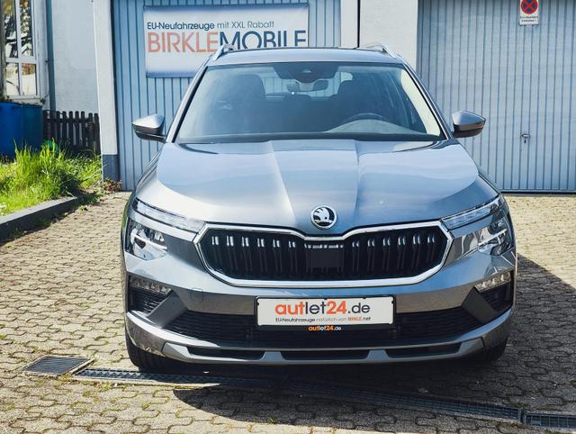 Skoda Kamiq Top Selection L 115PS DSG Automatik mit elektrischer Heckklappe Tempomat LED Scheinwerfer Sitzheizung Lenkradheizung Einparkhilfe vorne+hinten R&uuml;ckfahrkamera DAB Radio Kessy Licht und Regensensor 