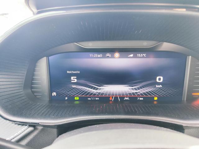 Skoda Fabia Monte Carlo 150 PS DSG Automatik ACC Tot-Winkel Spurf&uuml;hrung LED Scheinwerfer Tempomat Einparkhilfe vorne & hinten R&uuml;ckfahrkamera 2-Zonen Klimaautomatik Kessy Alufelgen Zweifarben Lackierung 