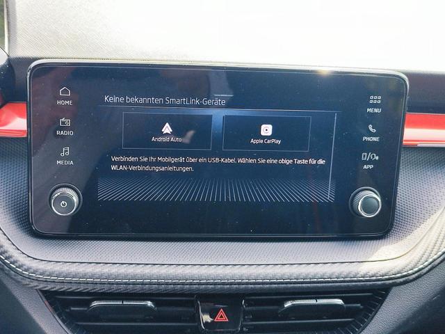 Skoda Fabia Monte Carlo 150 PS DSG Automatik ACC Tot-Winkel Spurf&uuml;hrung LED Scheinwerfer Tempomat Einparkhilfe vorne & hinten R&uuml;ckfahrkamera 2-Zonen Klimaautomatik Kessy Alufelgen Zweifarben Lackierung 