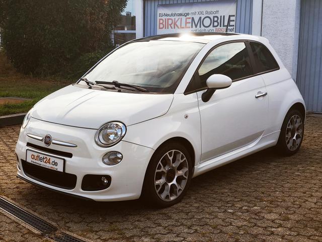Gebrauchtfahrzeug Fiat 500 - 0.9 TwinAir Turbo 105PS Digitales Tacho Sporttaste Klimaanlage elektrische Fensterheber Lenkradtasten Radio mit CD und AUX