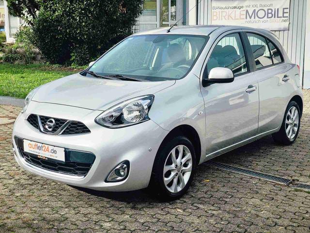 Nissan Micra - 1.2 80PS CVT Automatik Tempomat Sitzheizung Einparkhilfe hinten Klimaautomatik Ganzjahresreifen mit Alufelgen elektrische Fensterheber vorne