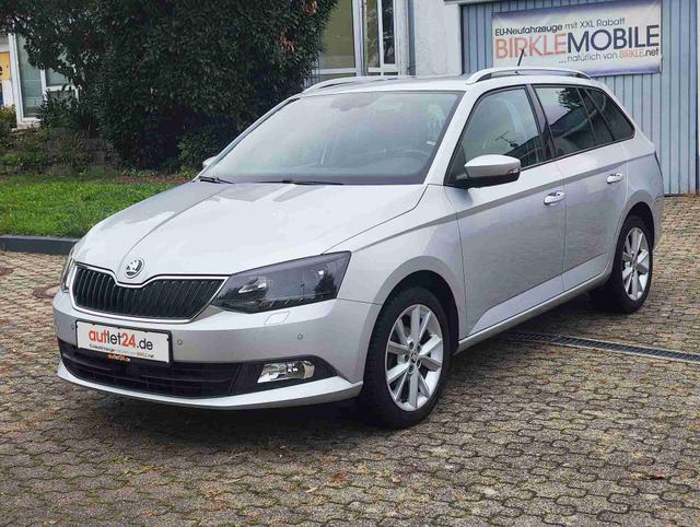 Gebrauchtfahrzeug Skoda Fabia Combi - 1.2TSI 90PS Tempomat Einparkhilfe v h Sitzheizung Klimaautmatik SmartLink Android Auto Apple CarPlay Alufelgen mit Ganzjahresreifen Licht und Regensensor Bluetooth Freisprecheinrichtung