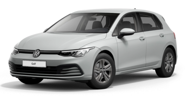 Volkswagen Golf - "Life" (14) 1.5 TSI 150PS, Pure-White, Winterpaket, 16" Alu, LED-Scheinwerfer, Parksensoren vo/hi, Climatronic, ACC, Digitales Cockpit, Multifunktions-Lederlenkrad, App-Connect, Radio Composition 8,25", Reserverad, Lane Assist