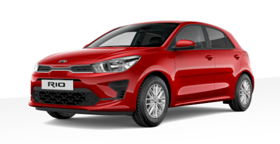 Kia Rio - "Extra" (2) INKL. ZUS&Auml;TZLICH 4 WINTERREIFEN ! 1.2 MPi 84PS Rot-Metallic, 15" Alu auf Sommerbereifung, Winterpaket, Abgedunkelte Scheiben, Lederlenkrad, Parksensoren hinten, R&uuml;ckfahrkamera, Radio 8"AppleCarPlay (Navigation &uuml;ber Smartphone), Klimaanlage