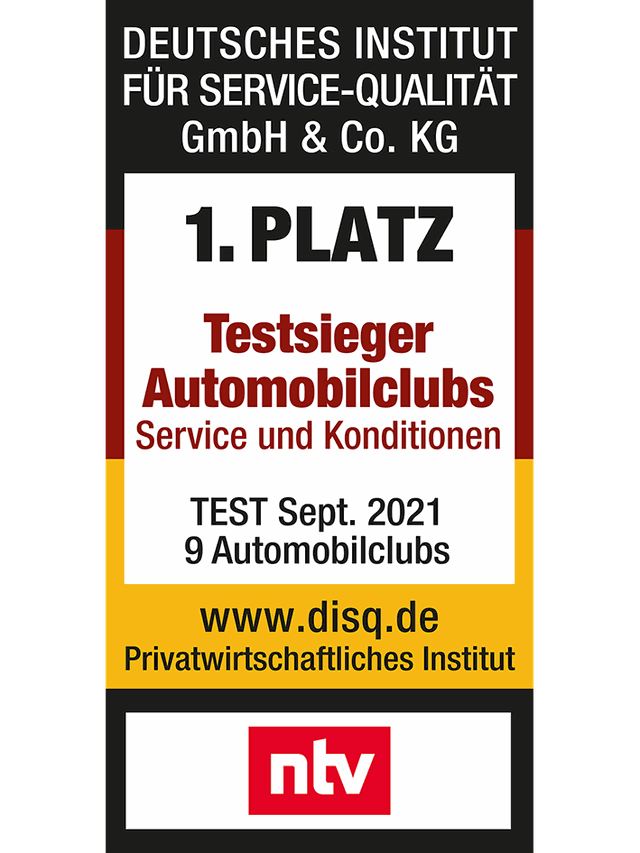 : 1 Jahr kostenlose Basis-Mitgliedschaft beim Testsieger Automobilclub MOBIL in Deutschland e.V