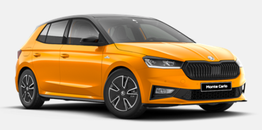 Skoda Fabia - "Monte Carlo" (1) LIEFERUNG KOSTENLOS! 1.0 TSI 110PS DSG/AUTOMATIK, 16" LM-Räder, Color Concept, Panoramadach, Bi-LED-Scheinwerfer, Parksensoren vo/hi, Rückfahrkamera, Kessy, Climatronic, SunSet, Sport-M-Lederlenkrad beheizt, Radio Bolero 8", Smart Link, NSW, Winter-Paket, Tempomat, Fußmatt