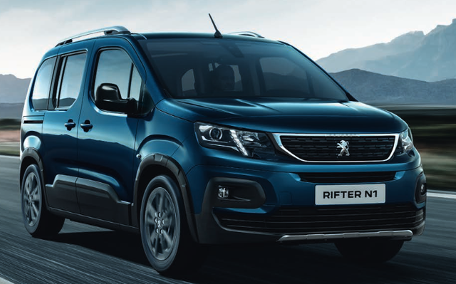 Peugeot Rifter - Active Pack 1.2 PureTech 110 ; Klimaanlage, Tempomat, Radio 5"/DAB/Bluetooth, Schiebetüre rechts, Heckklappe + Heckklappenfenster zu öffnen, Zentralverriegelung mit Fernbedienung, elektr. Fensterheber vorne Bestellfahrzeug frei konfigurierbar