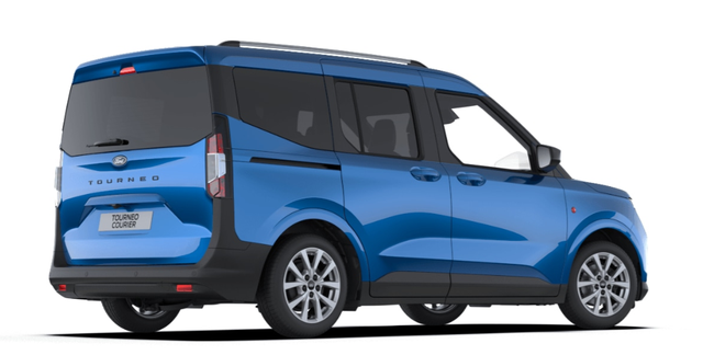 Ford Tourneo Courier - Trend 1.0 EcoBoost 125PS, 5 Jahre Garantie, Klimaanlage, Parksensoren hinten, Radio 8" inkl. Wireless AndroidAuto und Apple CarPlay, Schiebetüre links & rechts, Nebelscheinwerfer, Fernlichtassistent Bestellfahrzeug frei konfigurierbar