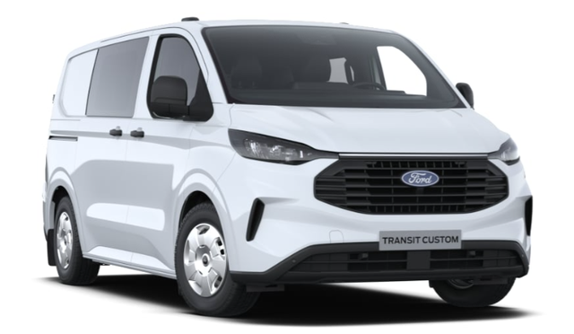 Ford Transit Custom - Trend 2.0 TDCi 136PS L1H1, 5 Jahre Garantie, Parksensoren vorn/hinten, Rückfahrkamera, Klimaautomatik, Radio 13"-Touch inkl. Wireless AndroidAuto/Apple CarPlay, Tempomat, Beheizte Frontscheibe, Schiebetüre rechts